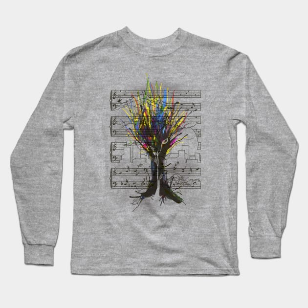 Ink Chord Long Sleeve T-Shirt by Tobe_Fonseca